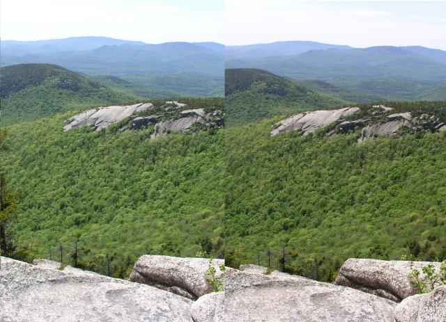 Dickey ledge from Welch summit