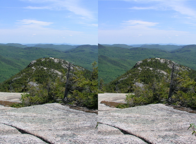 Welch summit from near Dickey summit